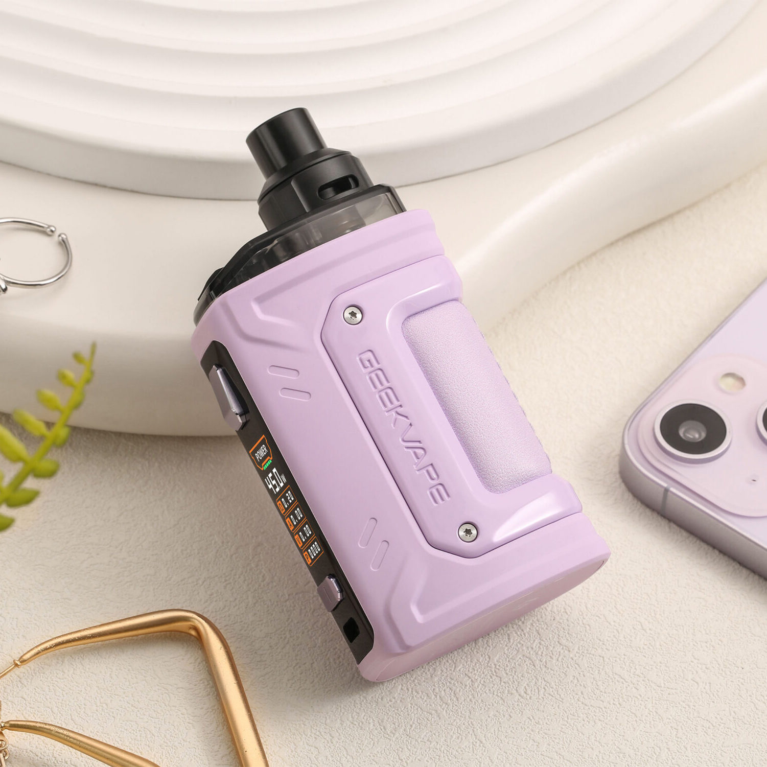 GeekVape H45 Classic Kit, aegis hero 2 classic, h45 empty cartridges, b series coils, internal